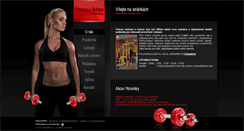 Desktop Screenshot of fitnessmaxi.cz